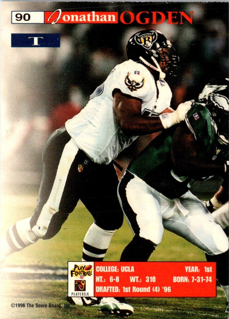 1996 Pro Line II Intense Double Intensity Jonathan Ogden