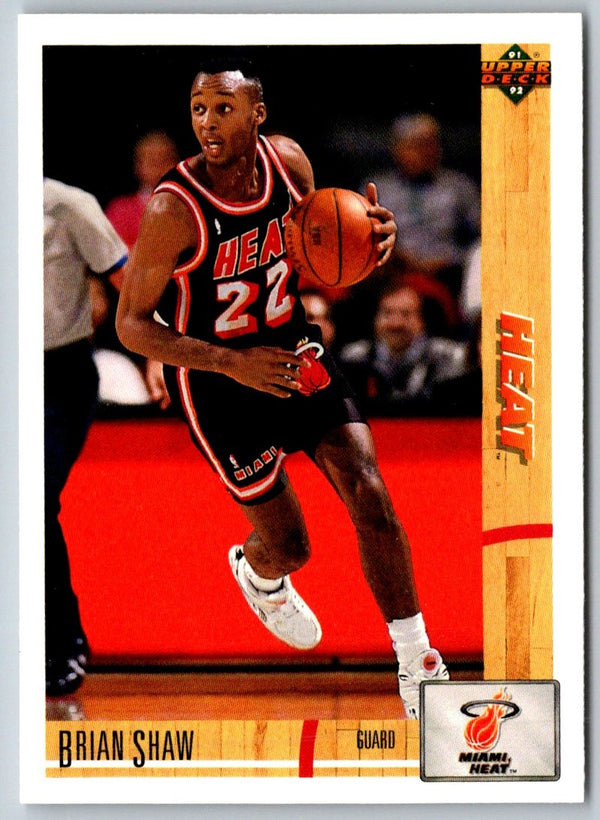 1997 Upper Deck Brian Shaw #91