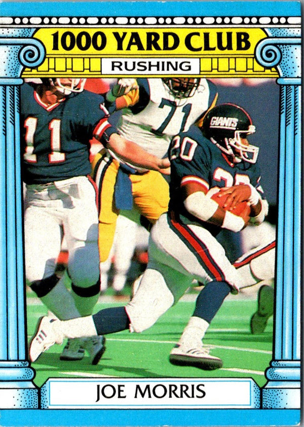 1987 Topps 1000 Yard Club Joe Morris #3