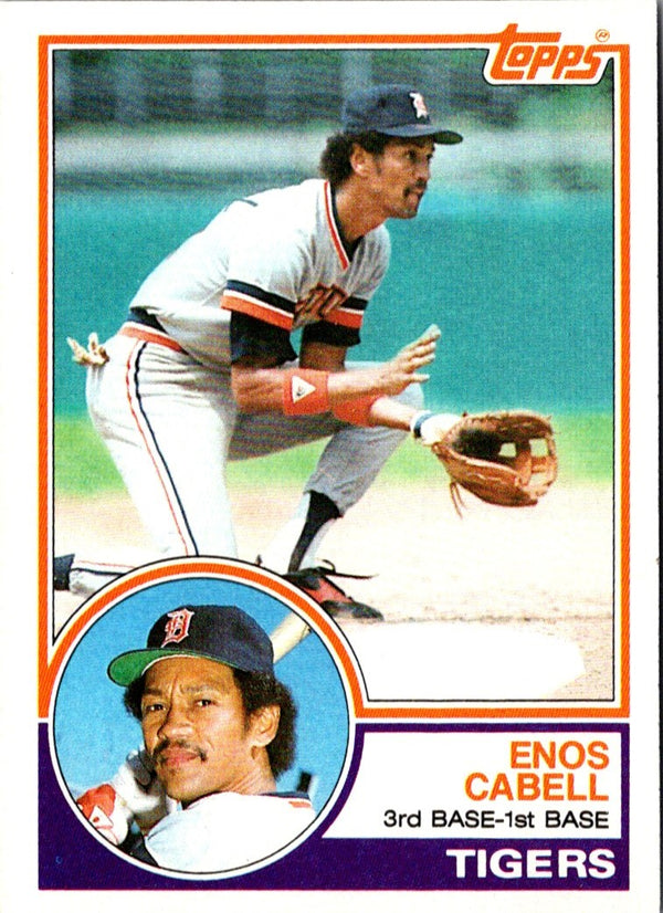 1983 Topps Enos Cabell #225 NM-MT