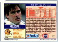 1989 NFL Proset John Tice #277
