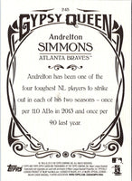 2015 Topps Gypsy Queen Andrelton Simmons #245