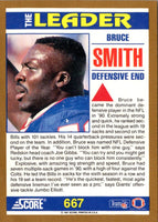 1991 Score Bruce Smith #667