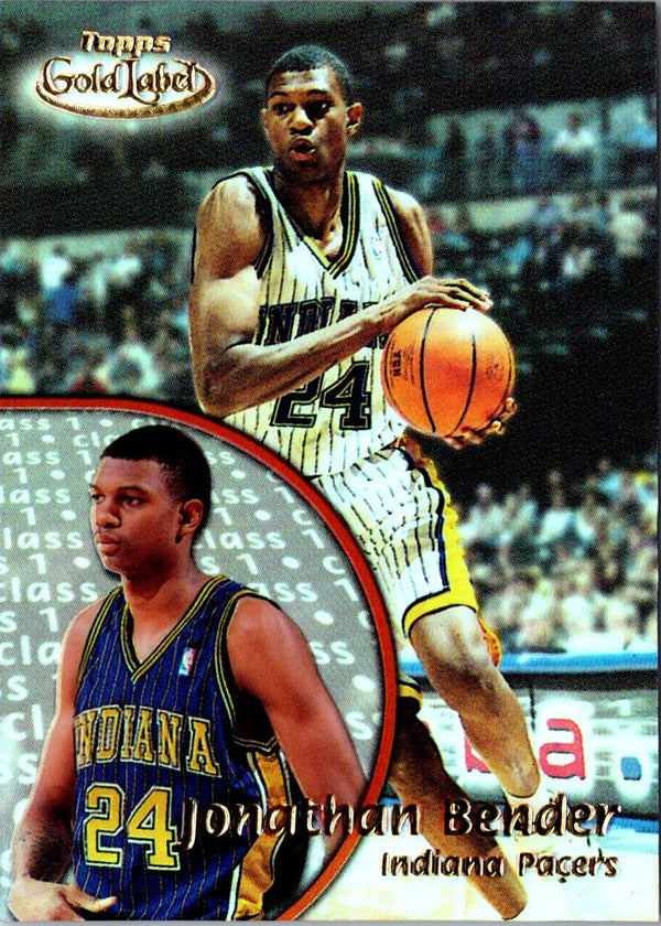 2000 Topps Gold Label Jonathan Bender #22
