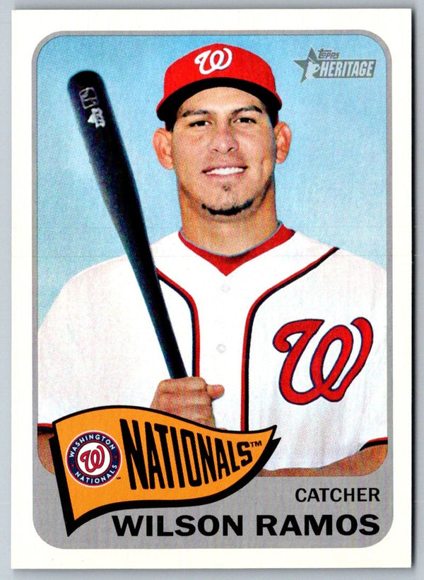 2014 Topps Heritage Wilson Ramos #256