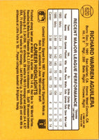 1987 Donruss Rick Aguilera #620