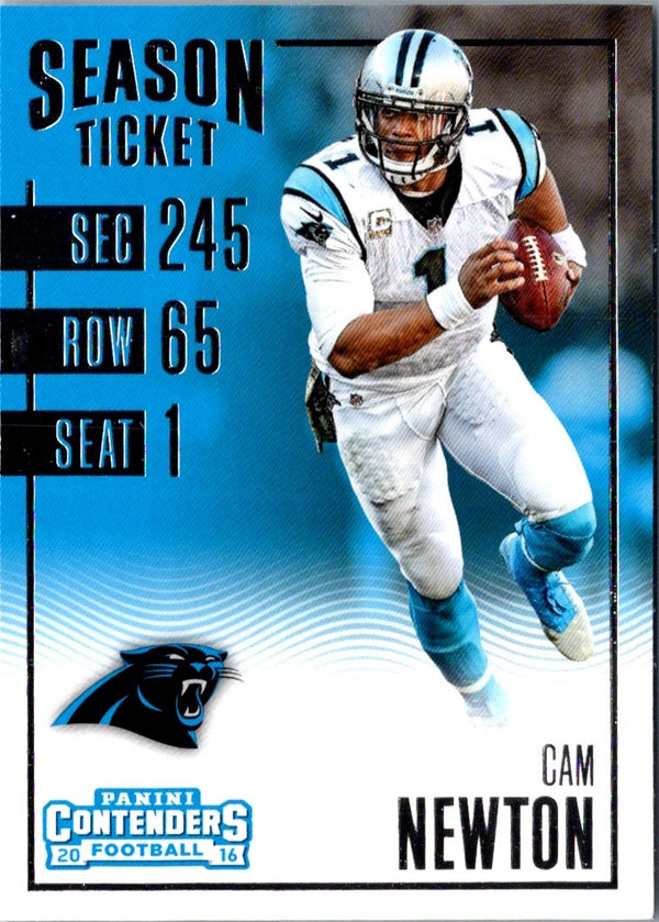 2016 Panini Contenders Cam Newton #42