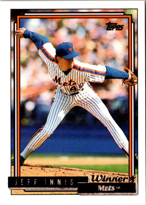 1992 Topps Jeff Innis #139