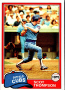 1981 Topps Scot Thompson