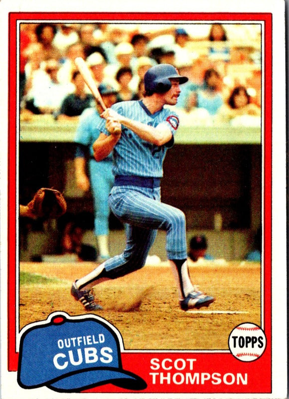1981 Topps Scot Thompson #395