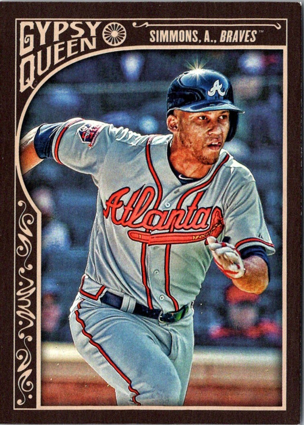 2015 Topps Gypsy Queen Andrelton Simmons #245