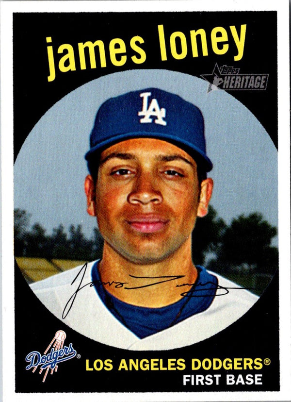 2008 Topps Heritage James Loney #288