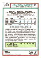 1992 Topps Jayson More #245