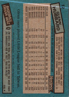1985 Topps Hostess Atlanta Braves Glenn Hubbard #12