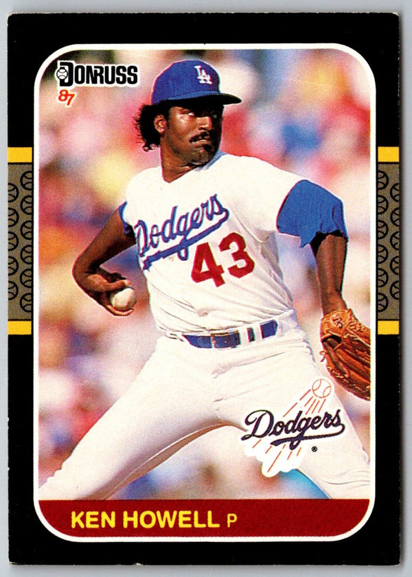 1986 Donruss Ken Howell #229