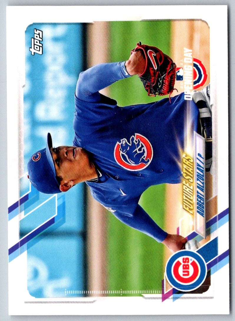 2021 Topps Opening Day Adbert Alzolay