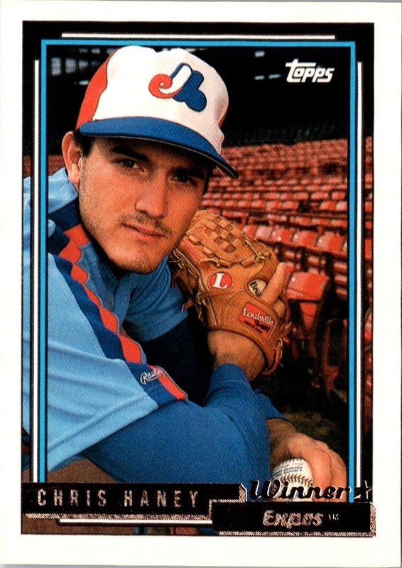 1992 Topps Chris Haney #626