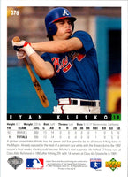 1993 Upper Deck Ryan Klesko #376