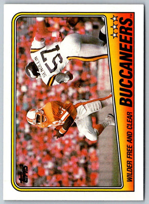 1988 Topps Wilder Free And Clear - Buccaneers #350