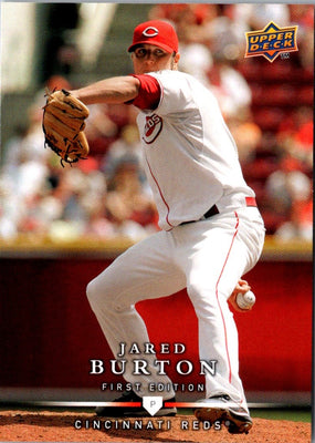 2008 Upper Deck First Edition Jared Burton #194