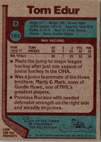 1977 Topps Tom Edur #169 Rookie