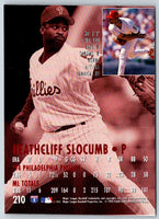 1995 Ultra Heathcliff Slocumb #210