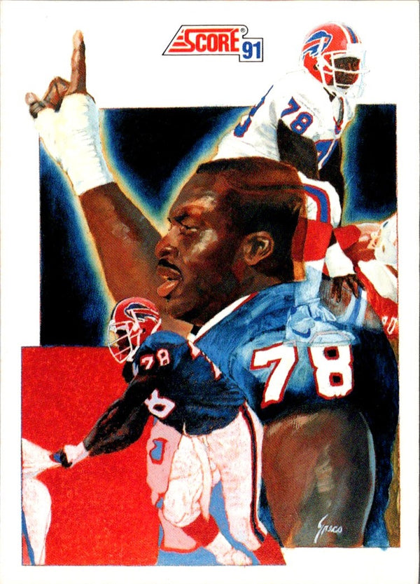 1991 Score Bruce Smith #667