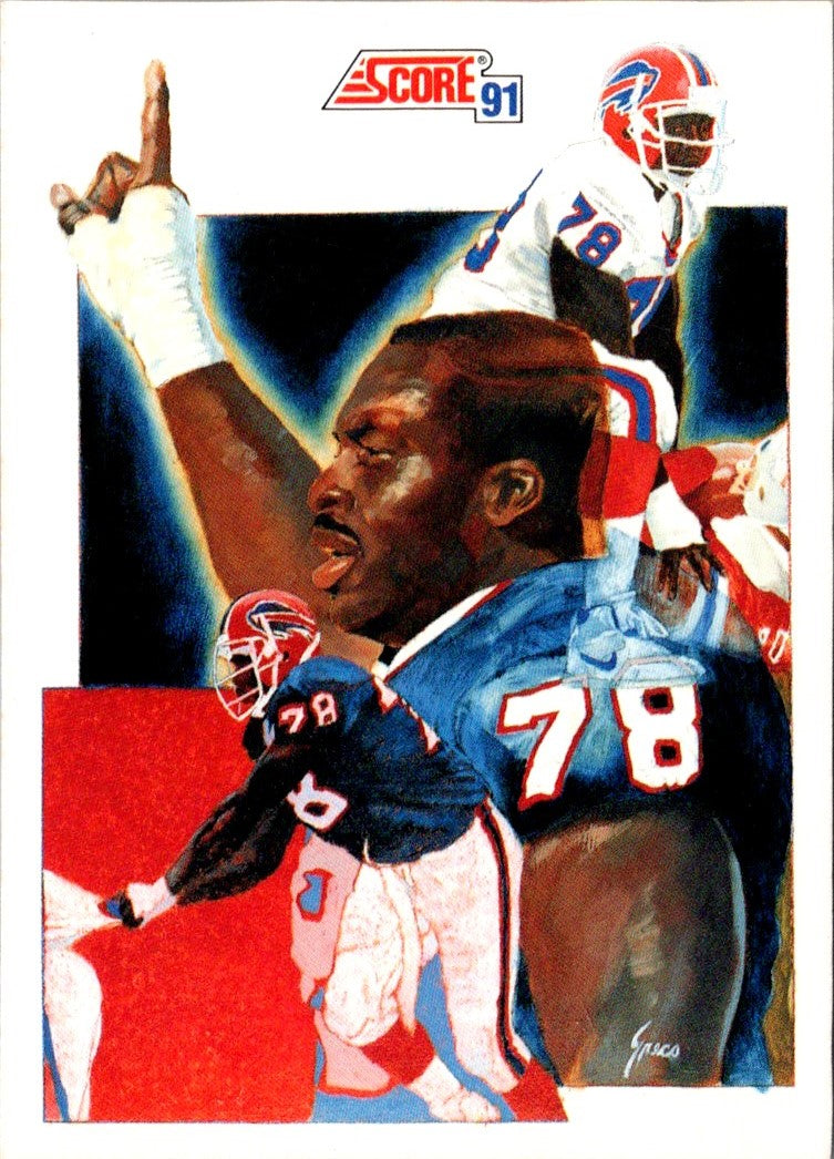 1991 Score Bruce Smith