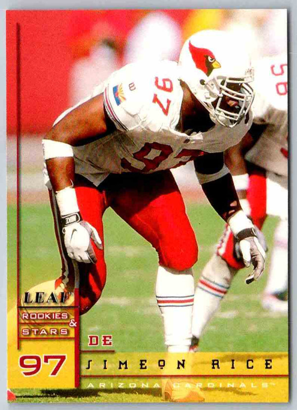 1998 Leaf Rookies And Stars Simeon Rice #43