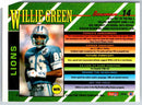 1993 Bowman Football Willie Green