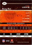 2007 Playoff Contenders Jamal Lewis