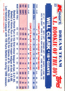 1989 Topps Kmart Dream Team Will Clark