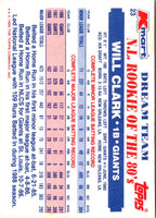 1989 Topps Kmart Dream Team Will Clark #23