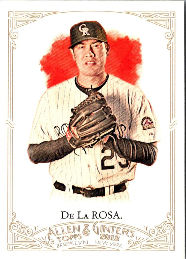 2012 Topps Allen & Ginter Jorge de la Rosa #253