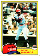 1981 Topps Dave Edwards
