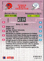 1993 Pro Set Power Update Moves Gold Bill Brooks #PMUD2
