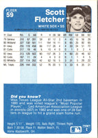 1984 Fleer Scott Fletcher #59