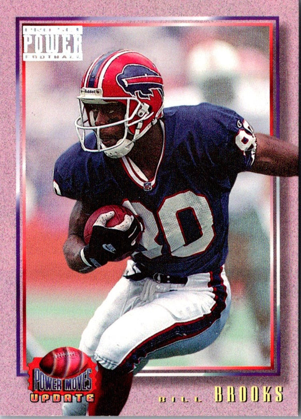 1993 Pro Set Power Update Moves Gold Bill Brooks #PMUD2