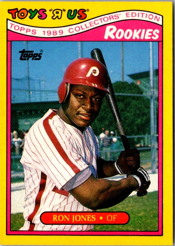 1989 Topps Toys'R'Us Rookies Ron Jones #16