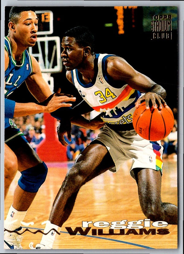 1993 Stadium Club First Day Issue Reggie Williams #27
