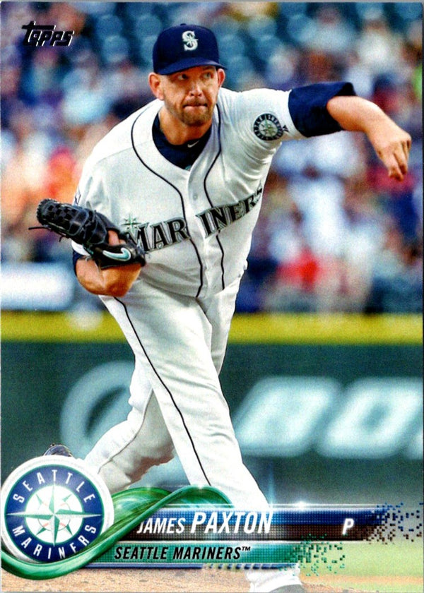 2018 Topps Chrome James Paxton #143