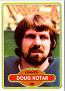 1980 Topps Doug Kotar