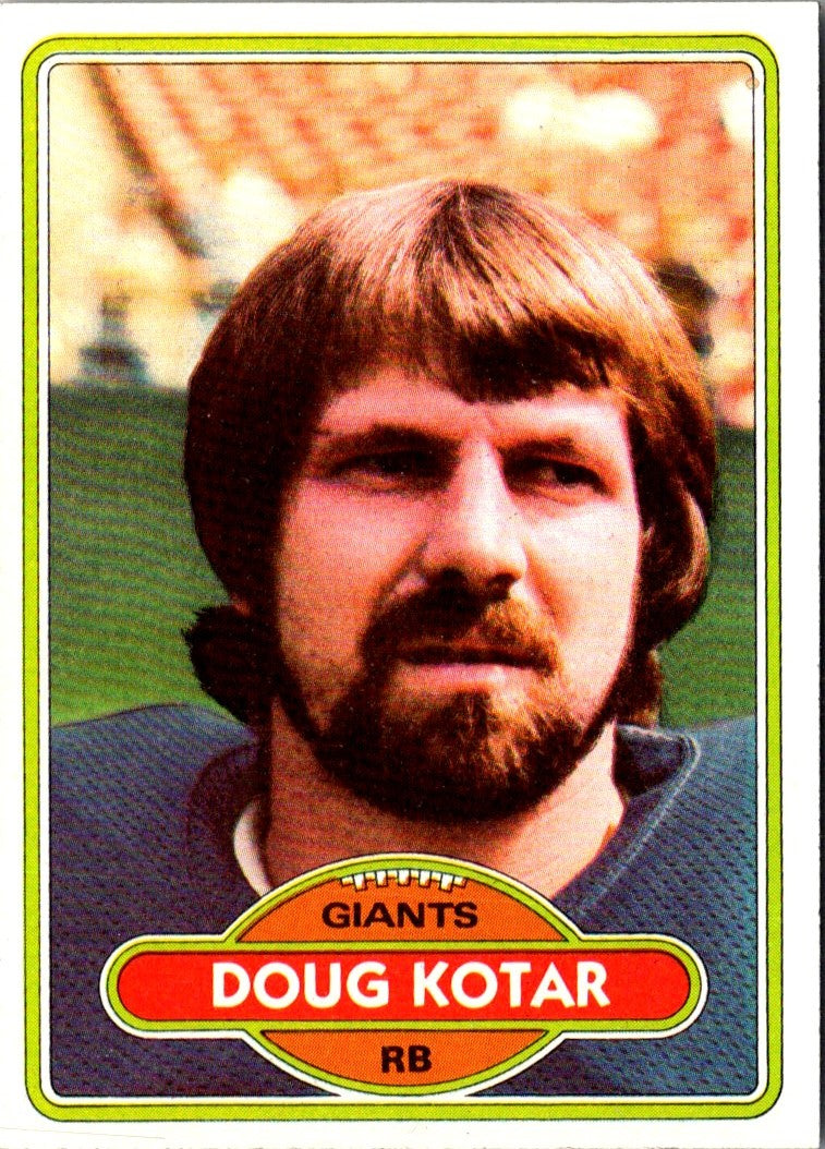 1980 Topps Doug Kotar