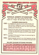 1981 Donruss Don Stanhouse