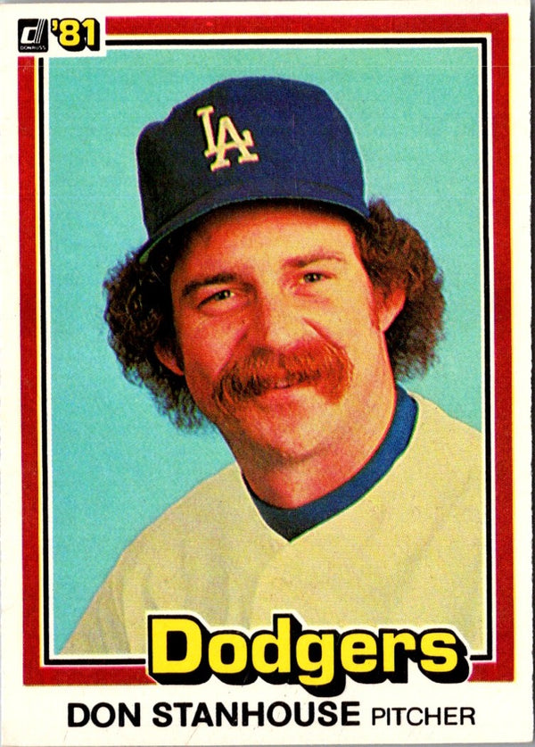 1981 Donruss Don Stanhouse #557