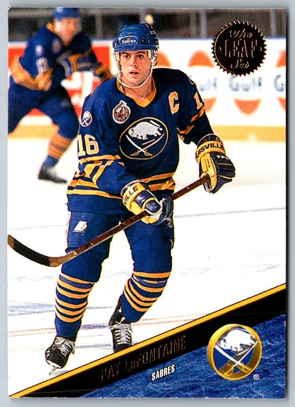 1993 Leaf Pat LaFontaine #12