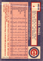1984 Topps OPEE CHEE Mel Hall #508