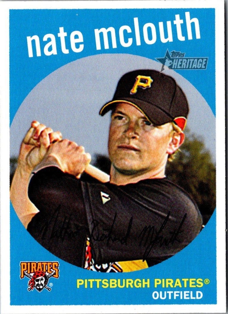 2008 Topps Heritage Nate McLouth