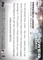 2019 Stadium Club Power Zone Francisco Lindor #PZ-11