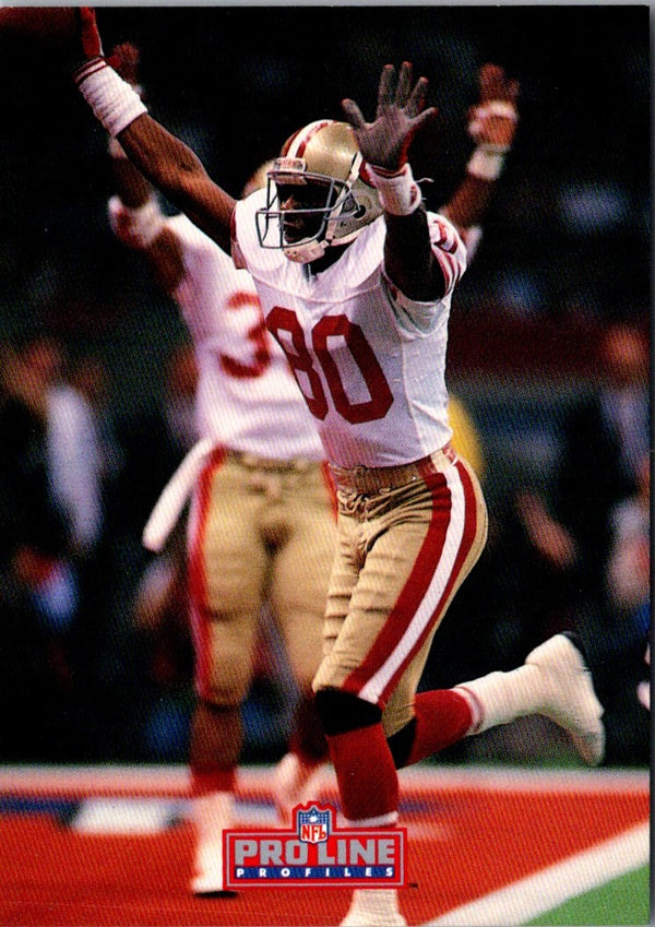 1992 Pro Line Jerry Rice #53